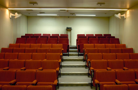 empty lecture hall